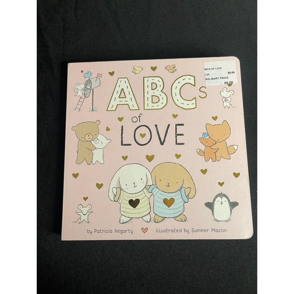 ABCs of Love Board Book Patricia Hegarty Summer Macon 2021 Rodale Kids